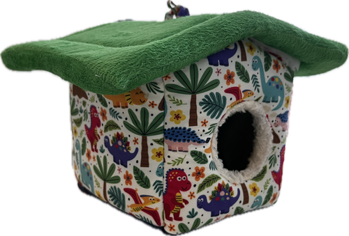 مخفیگاه پرنده پارچه ای کلبه ای